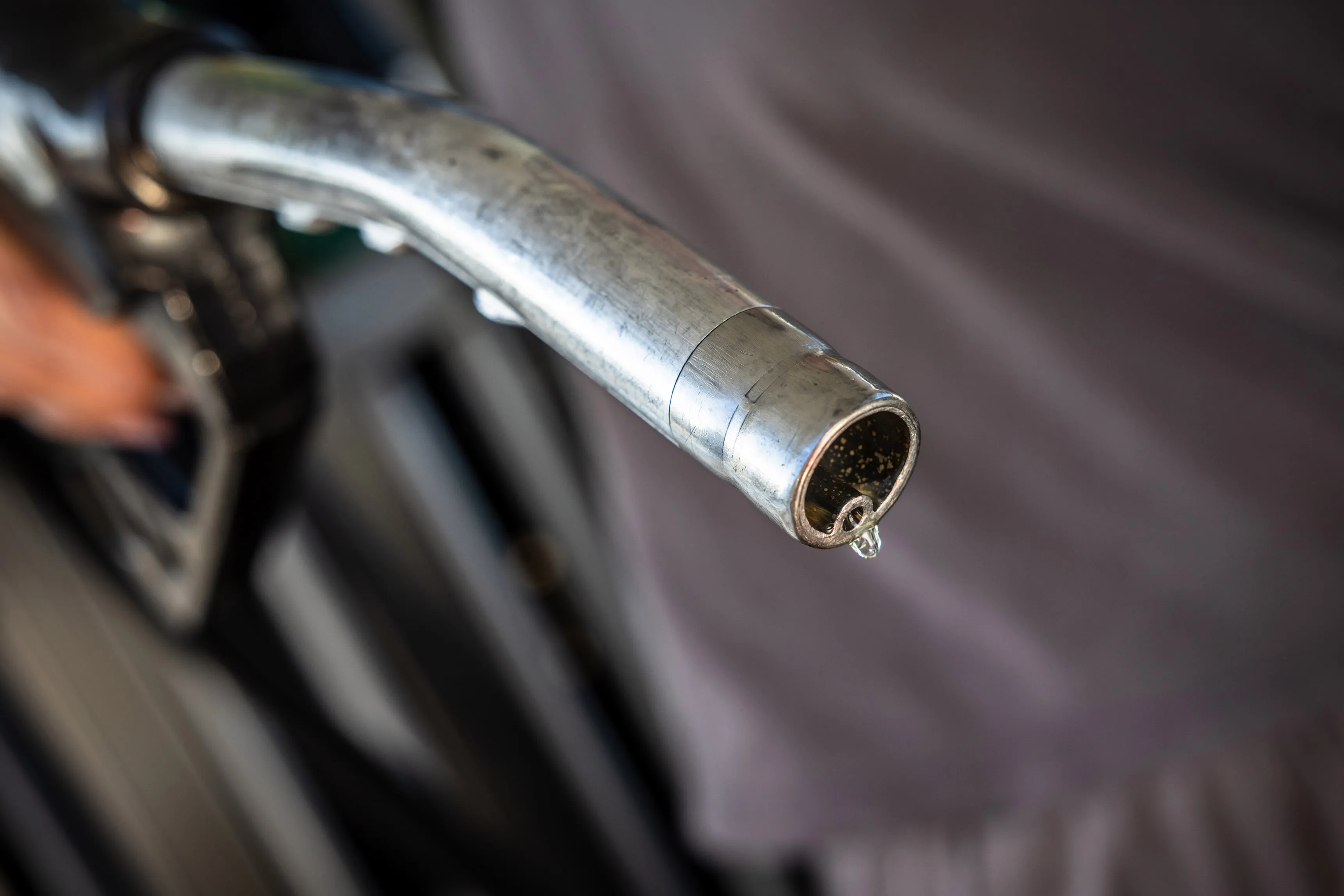 A diesel fuel pump.