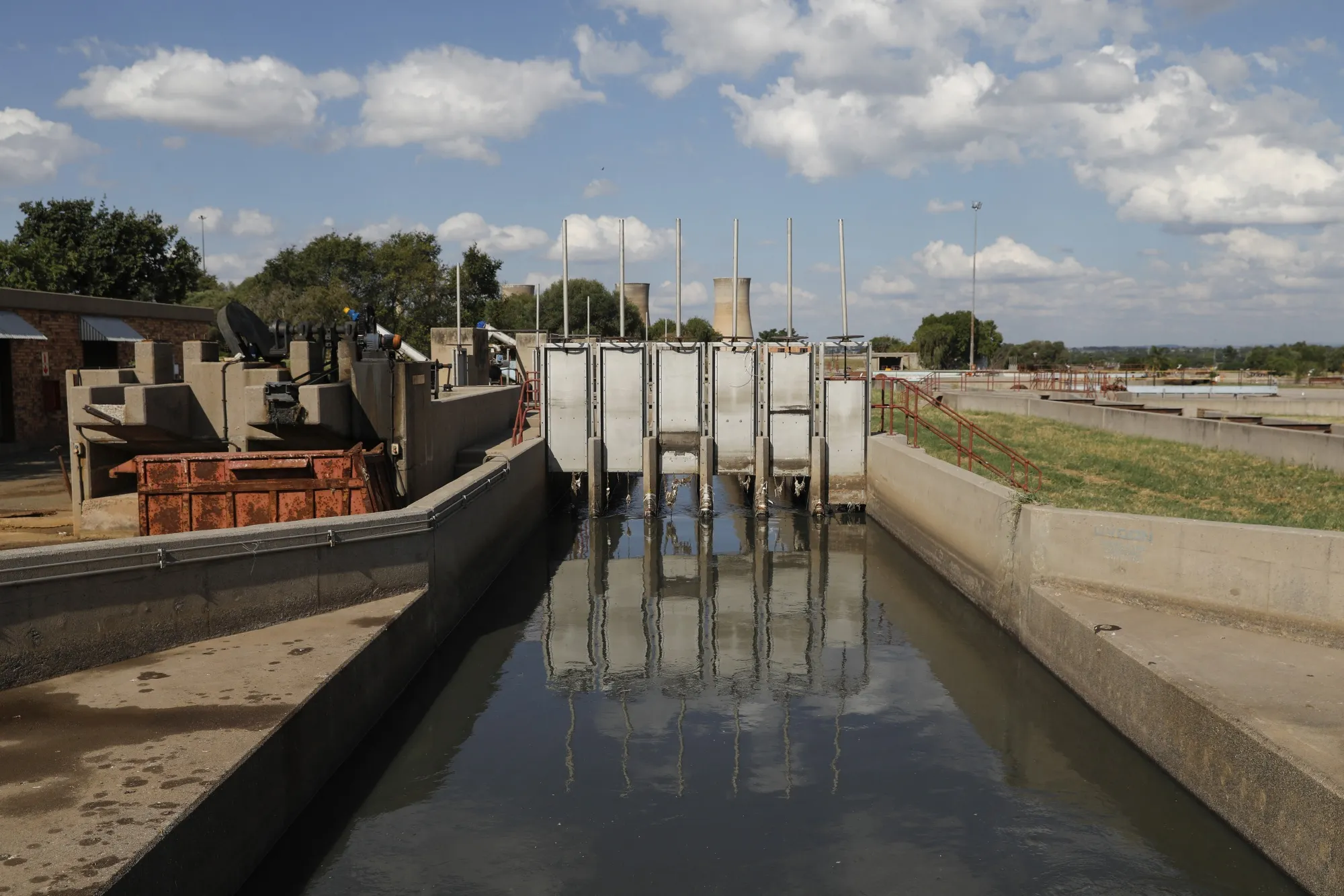 The Rooiwal wastewater treatment plant in Pretoria.