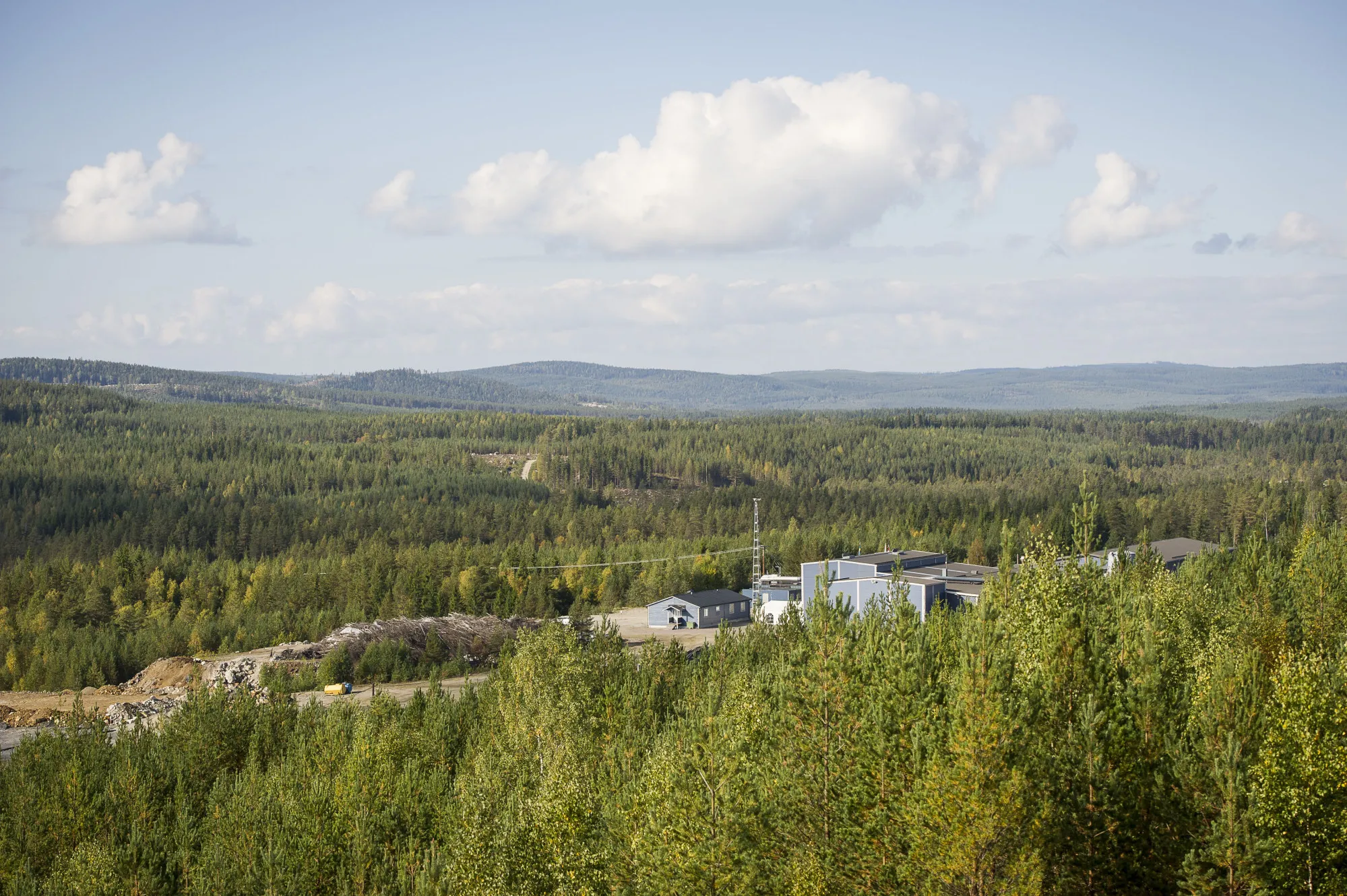 The Woxna graphite mine.