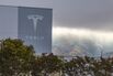 A Tesla Charging Station Ahead Of Earnings Figures 