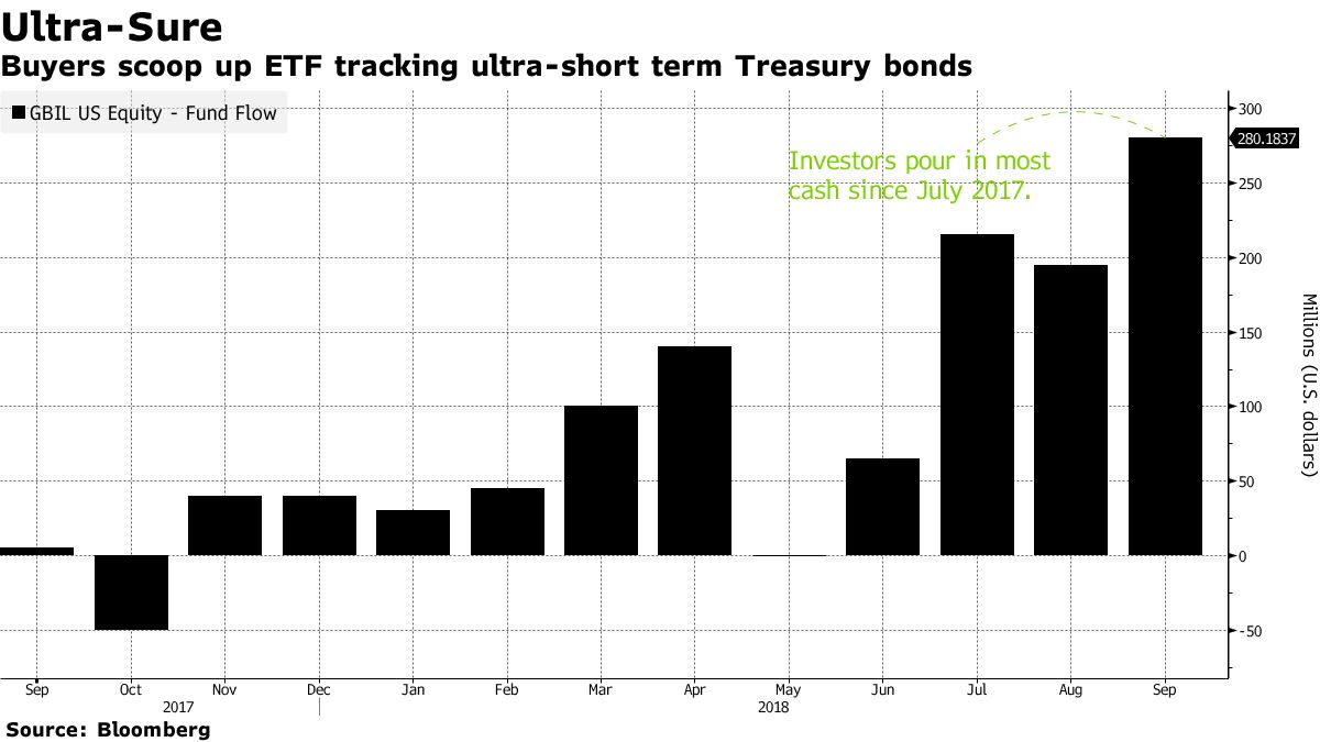 UltraShort Term Treasury ETFs Lure Buyers Amid Rising Rates Bloomberg