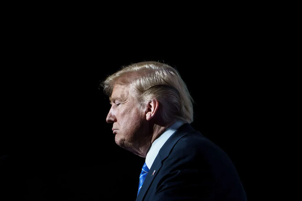 Dark days for President Donald Trump.