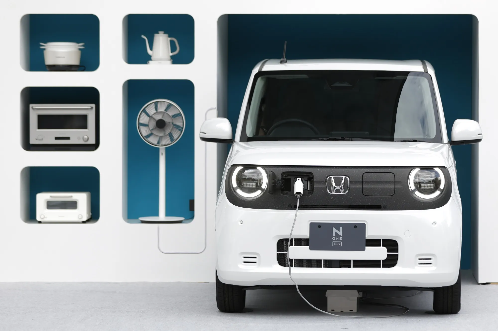 A Honda Motor Co. N-ONE e: electric vehicle.