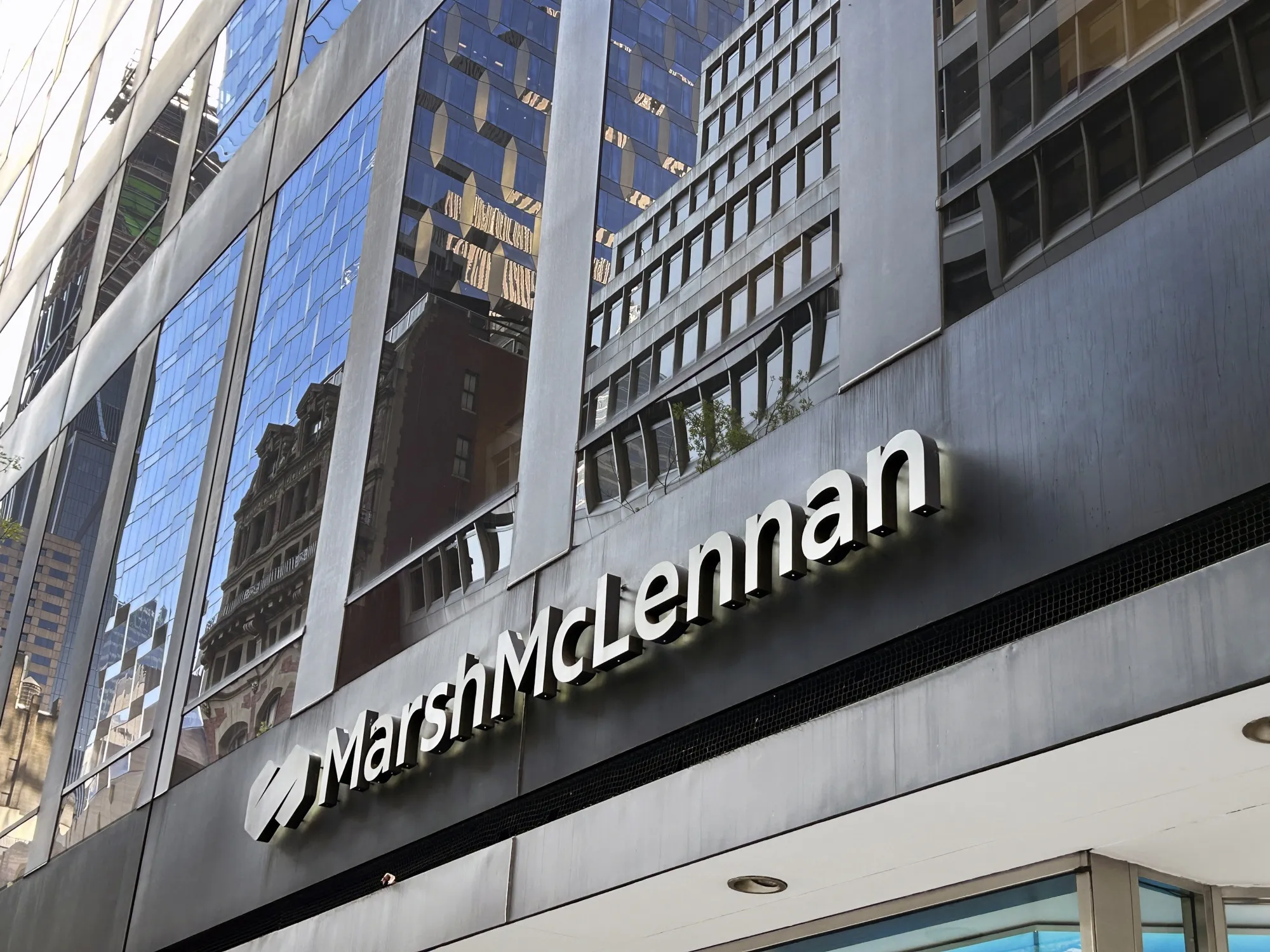 Marsh McLennan headquarters in New York.