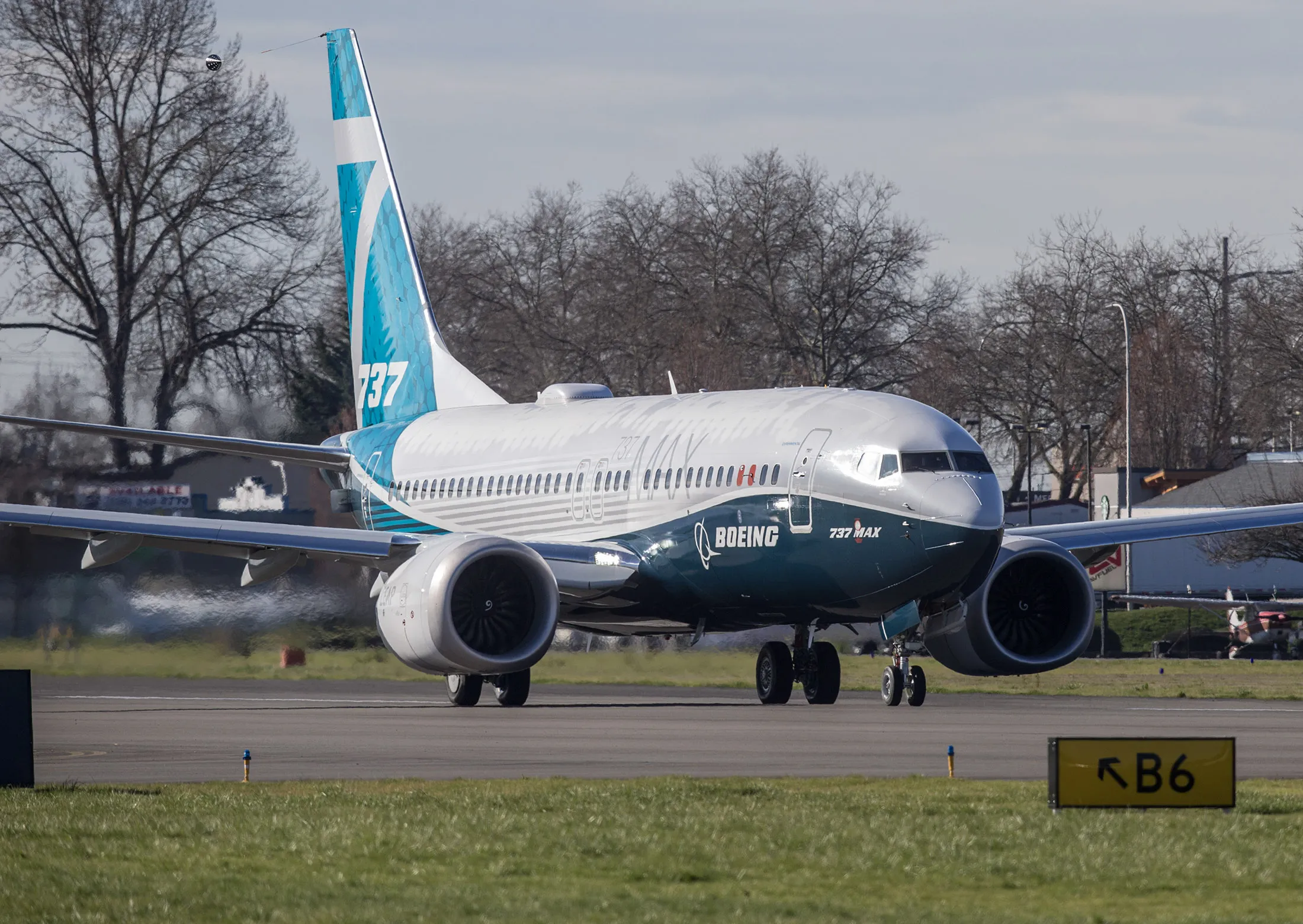 A Boeing Co. 737 Max 7.