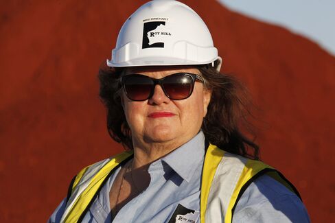 Gina Rinehart.