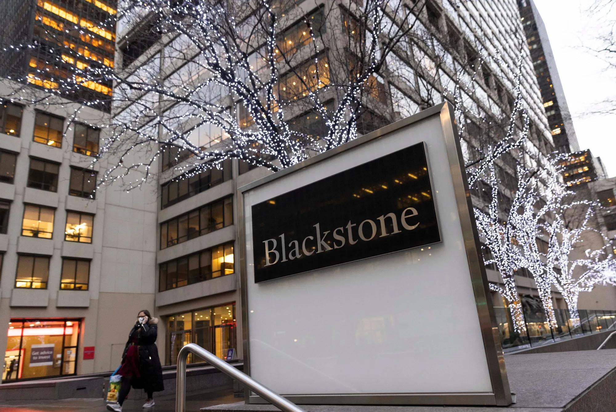 Blackstone headquarters in New York.
