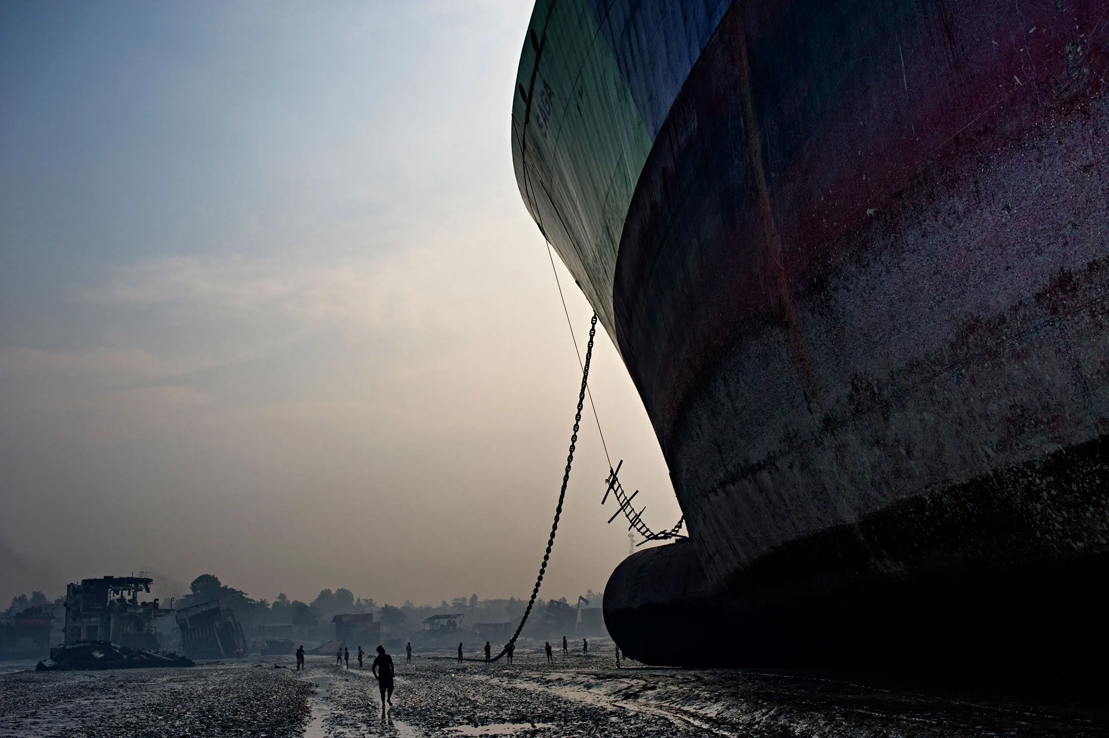 The Shipyards of Chittagong Beach