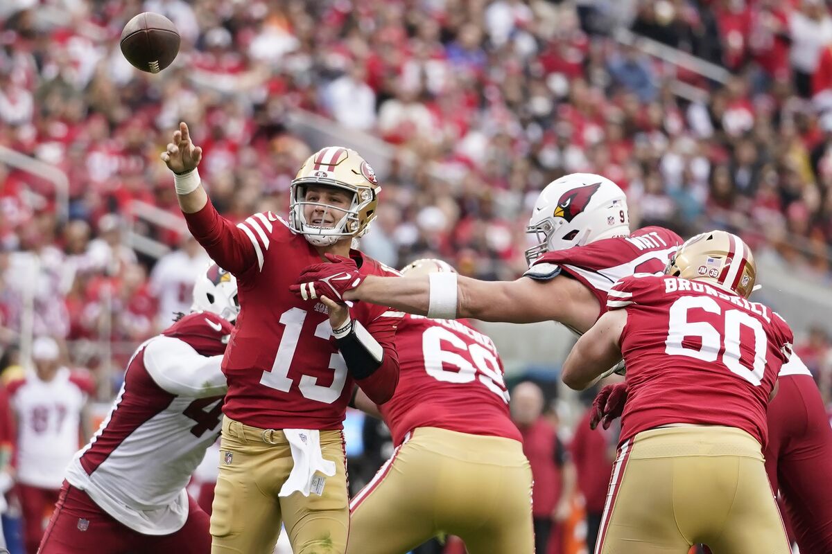 Rookie QB Brock Purdy wins third straight start as 49ers surge