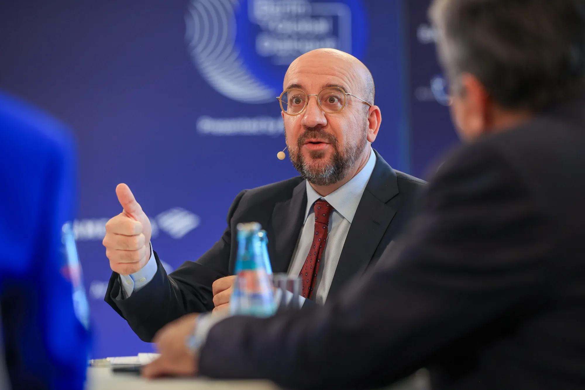 Charles Michel attends the Berlin Global Dialogue on Sept. 28.