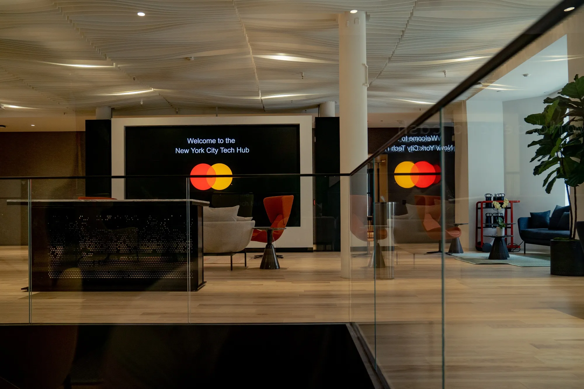 The Mastercard office in New York, U.S.