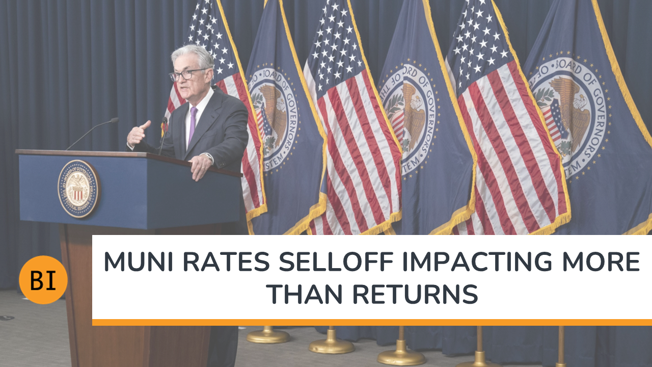 Watch Muni Rates Selloff Impacting More Than Returns - Bloomberg