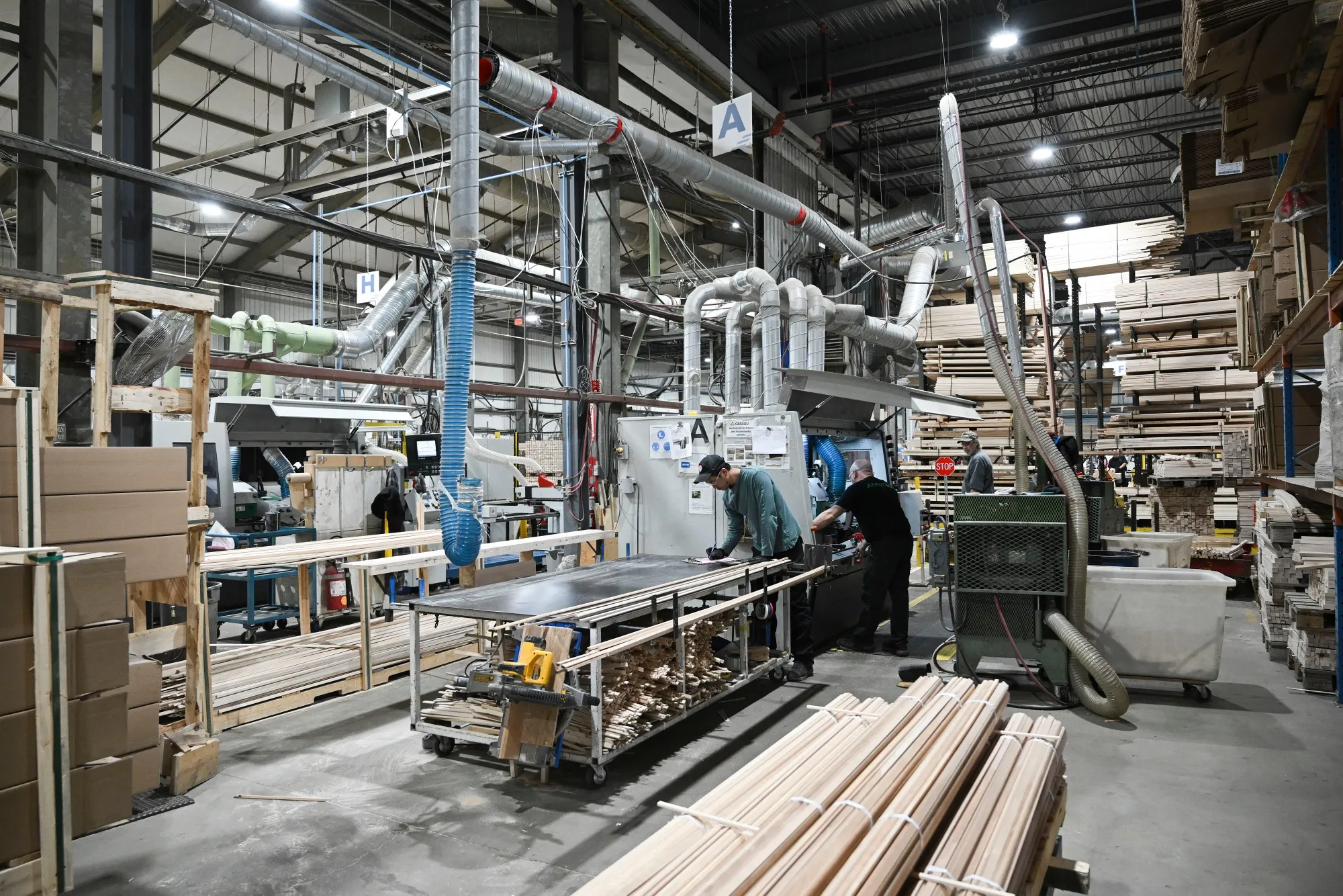 Roughly half of firms reported already facing higher costs from tariffs, as well as from changing suppliers and developing new markets.