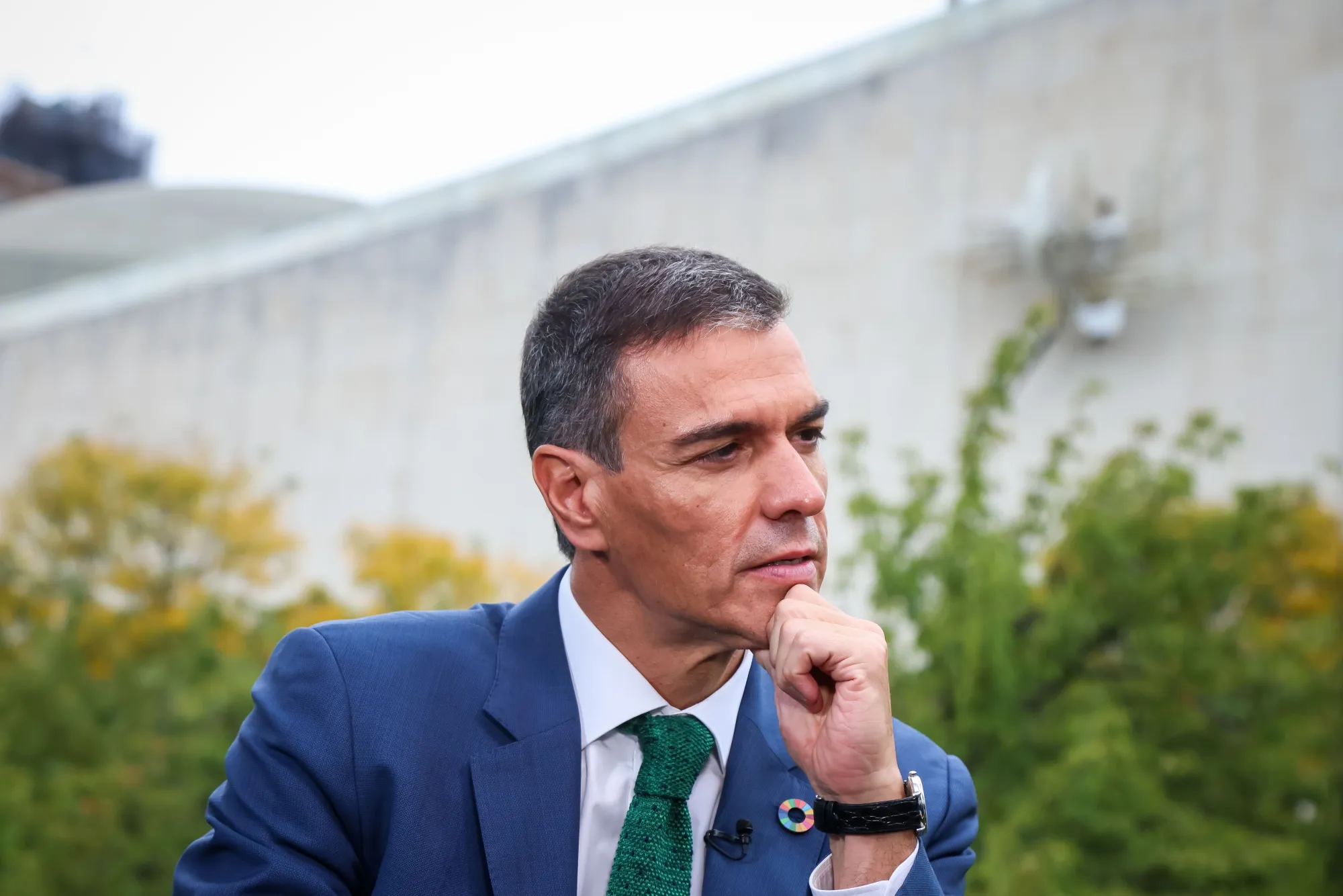 Spain’s prime minister, Pedro Sanchez, in New York on Sept. 24
