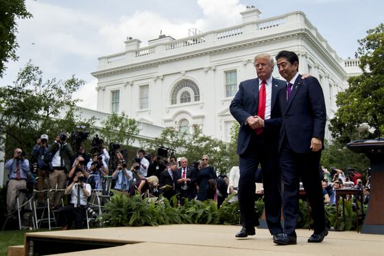 Trump-Abe Talks at White House to Focus on Trade, Economic Ties