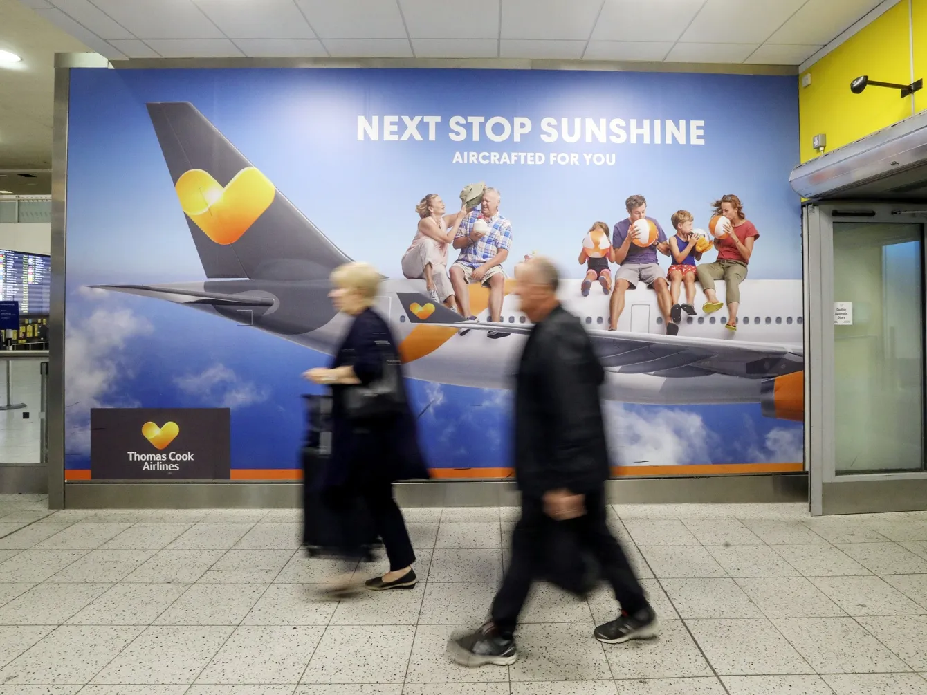 Gatwick Airport near Crawley, U.K.