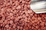 Barry Callebaut AG chocolate discs.