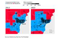 relates to Black Districts Gutted as Suburban Flight Reshapes Congress Maps
