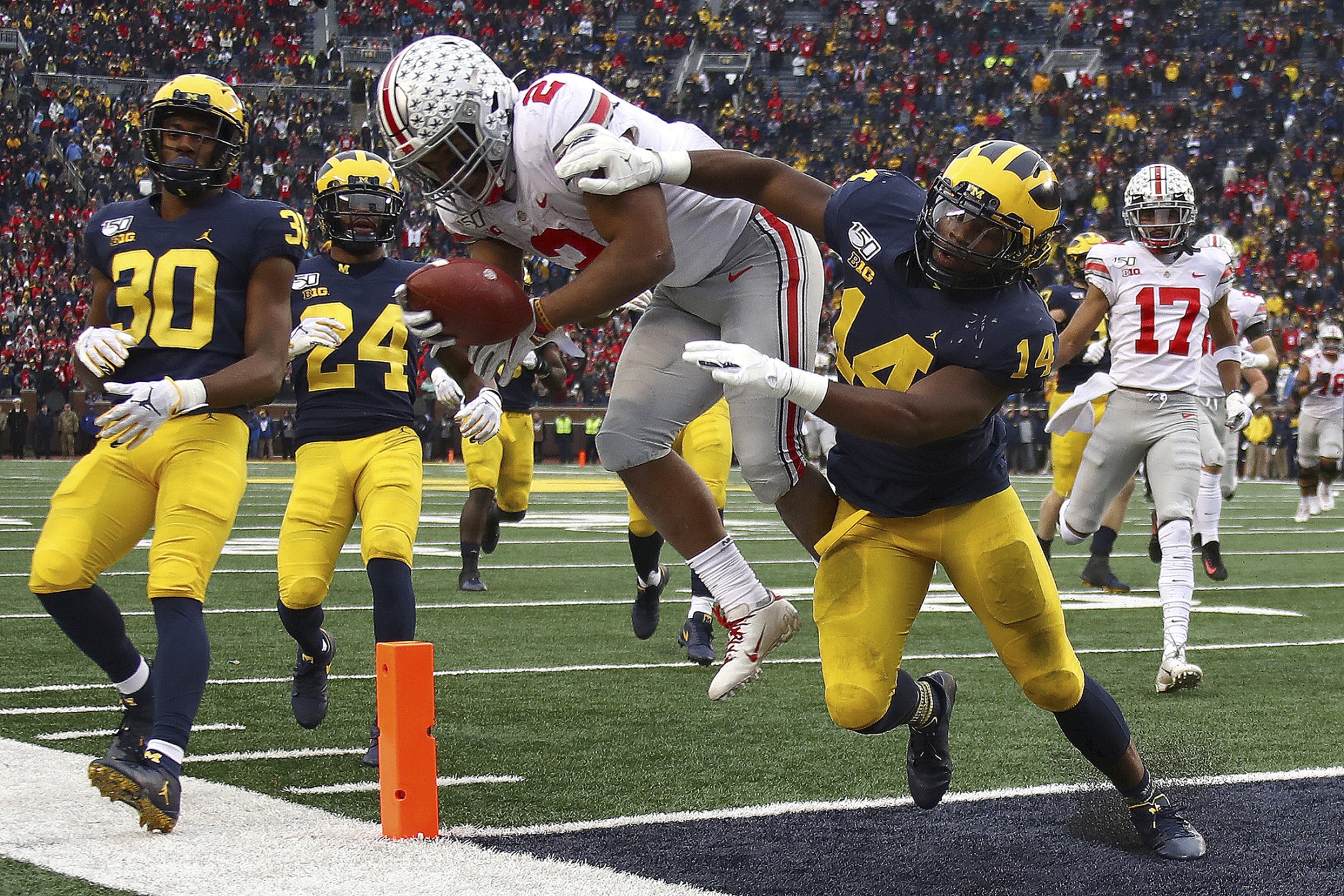 Ohio StateMichigan Game Canceled Over Surge in Covid Diagnoses Bloomberg