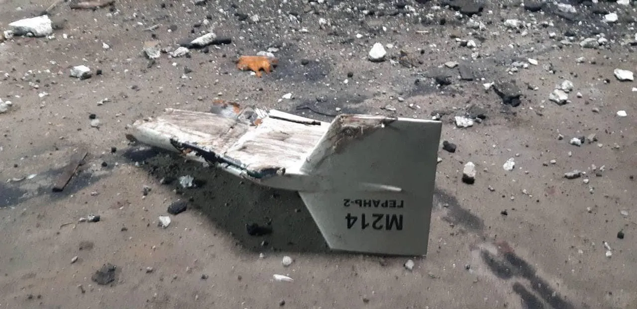 The Ukrainian military claimed it found a downed Iranian-made Shahed "suicide drone" near Kupyansk, Ukraine.