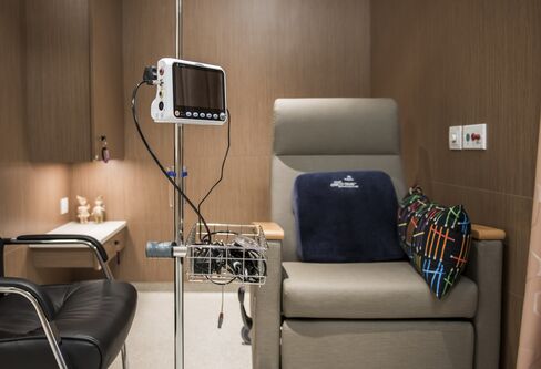 Chemotherapy treatment area