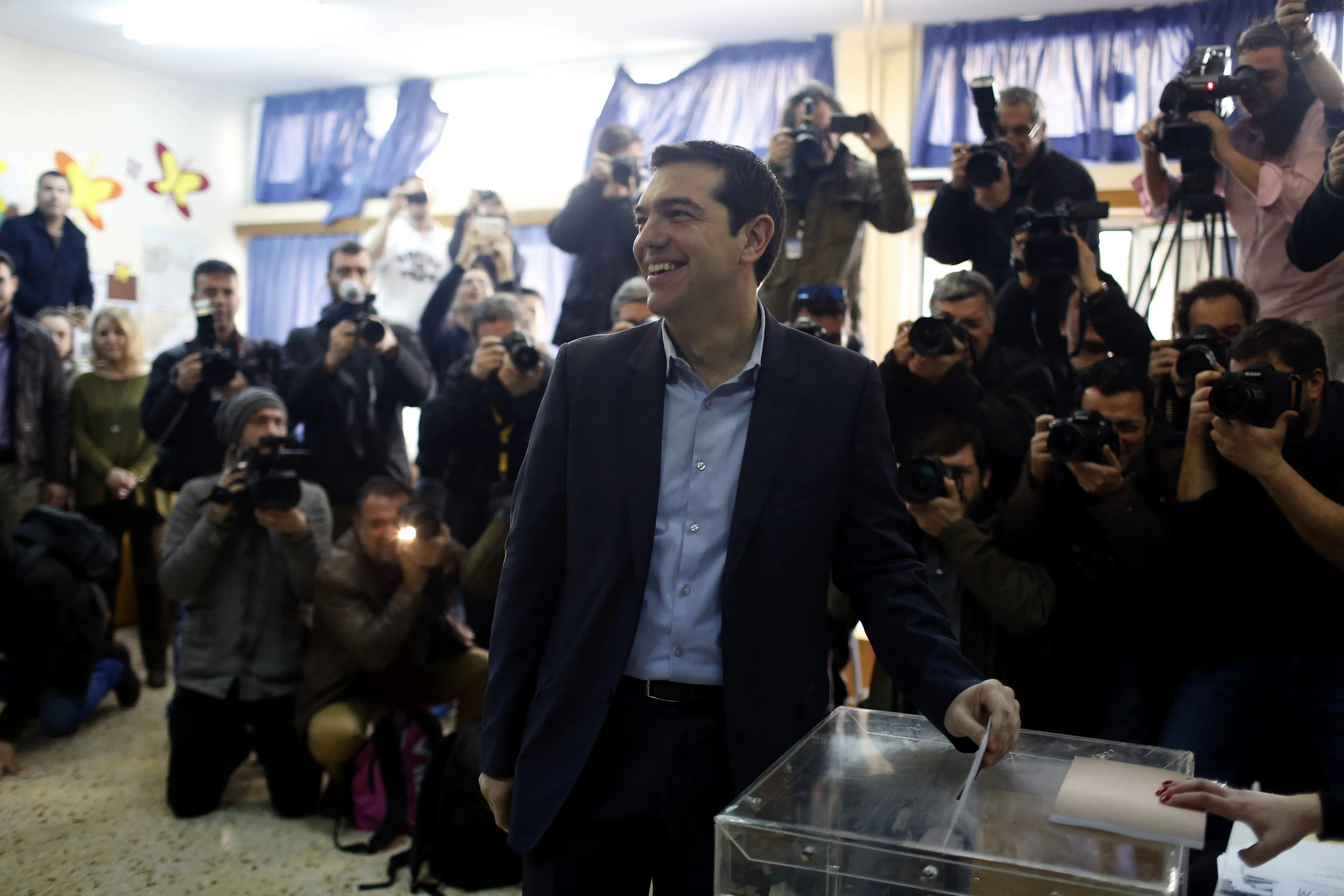 Greek Election As Party Leaders Vote