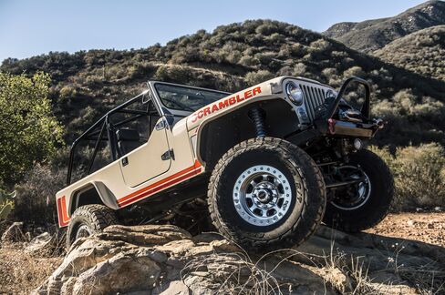 Climbing hills and over boulders ain't no thing—just pop the levers and let the Scrambler go.