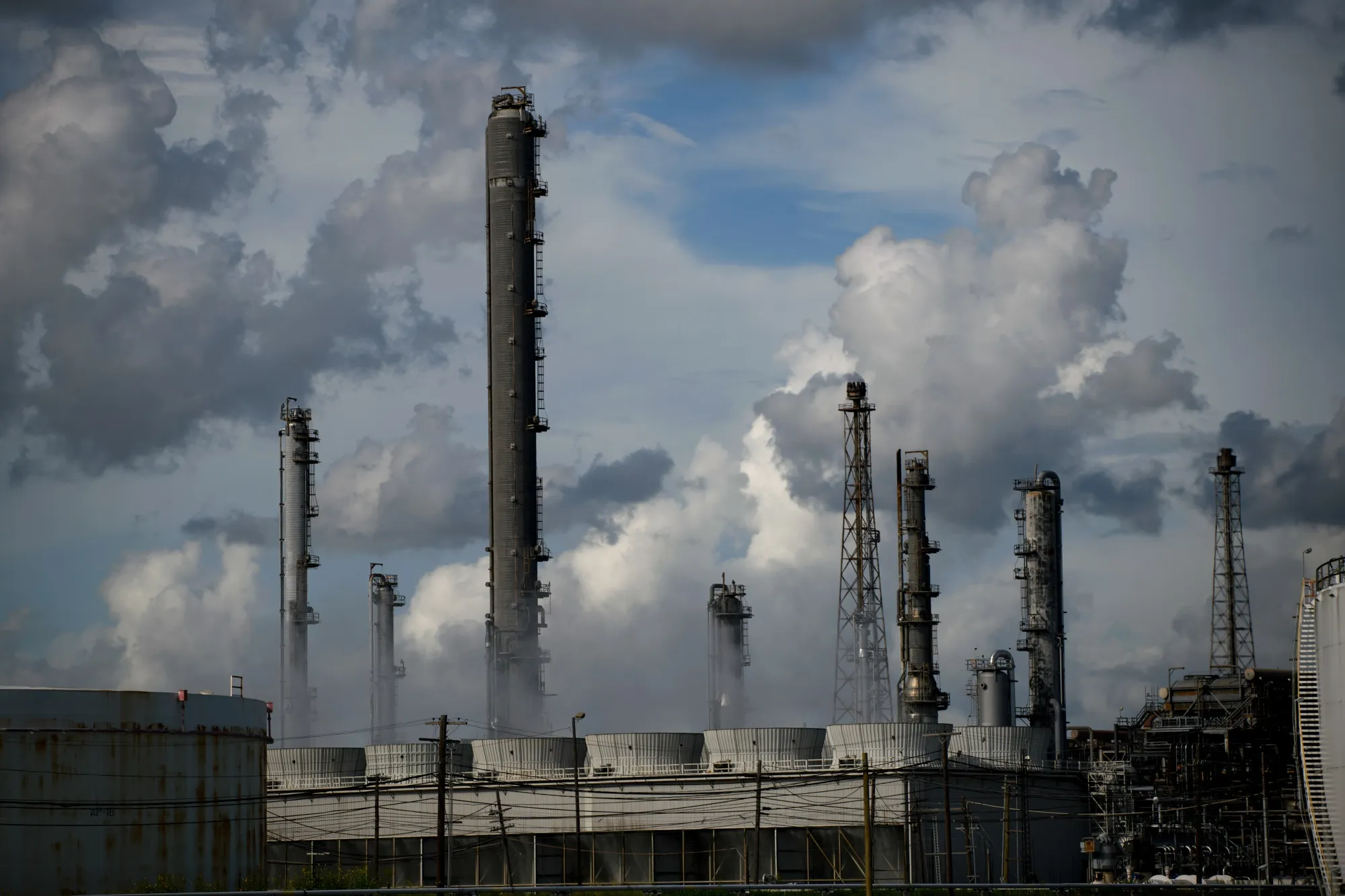 An oil refinery and petrochemical plant&nbsp;in Houston, Texas.