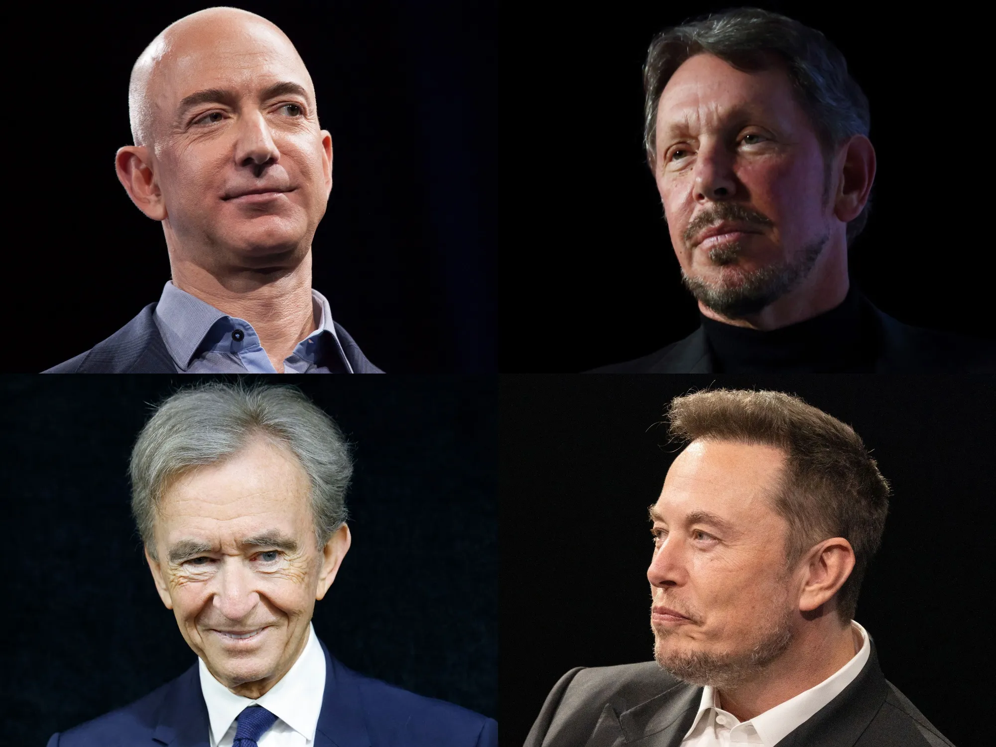 トランプ氏効果は絶大－世界長者番付トップ10の資産が10兆円近く増加 - Bloomberg