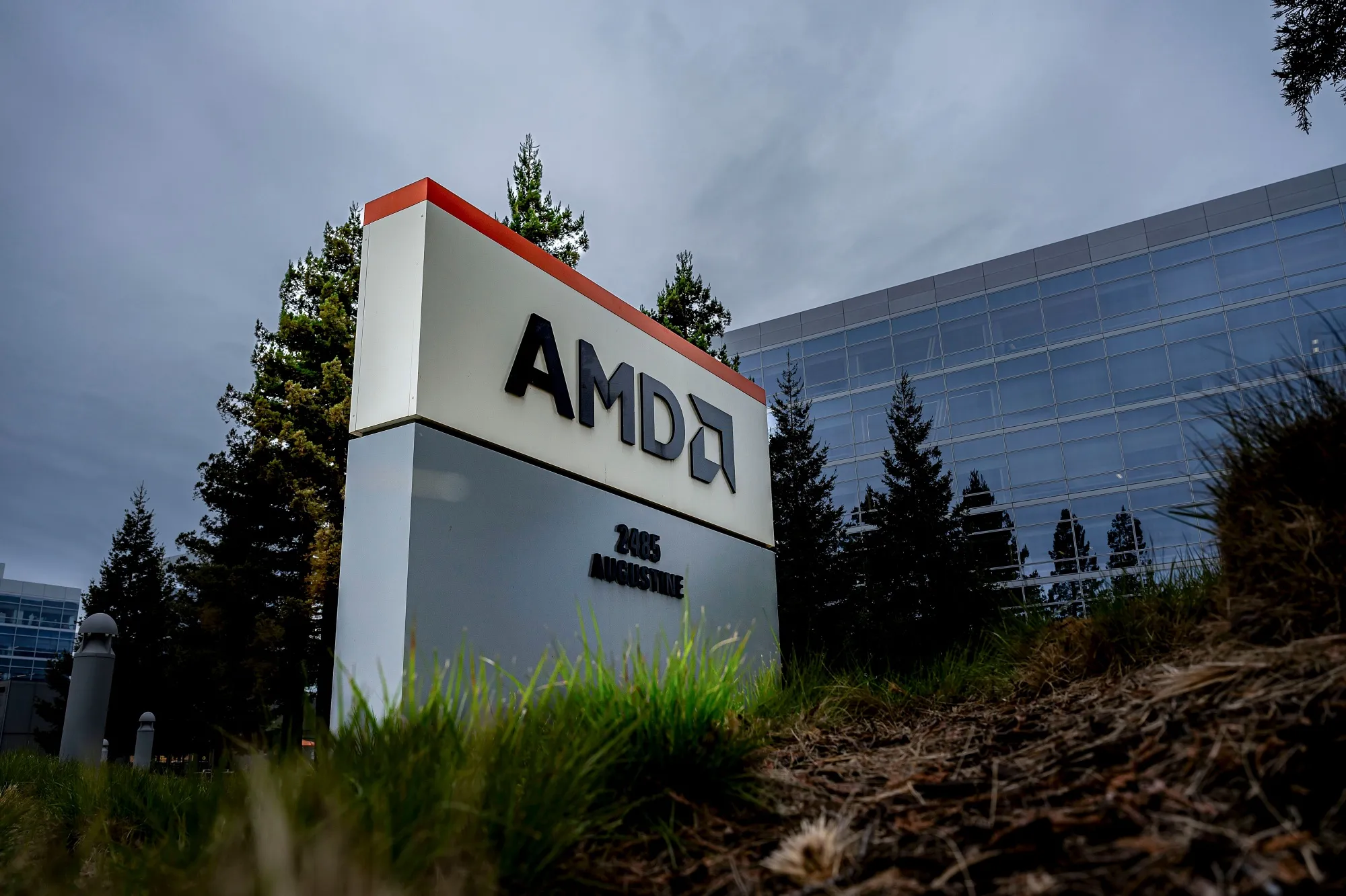 The Advanced Micro Devices headquarters in Santa Clara, California.