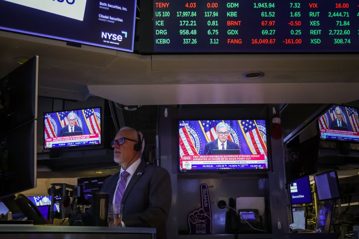 Big Tech, Small-Cap Stocks Rise in Aftermath of Fed’s Rate Cut