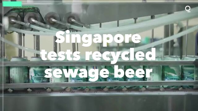 Singapore Tests Recycled Sewage Beer