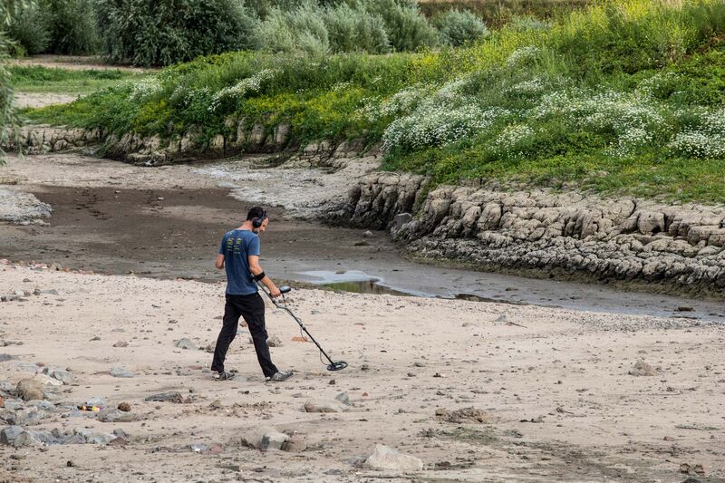 Record Low Water Levels in Netherlands