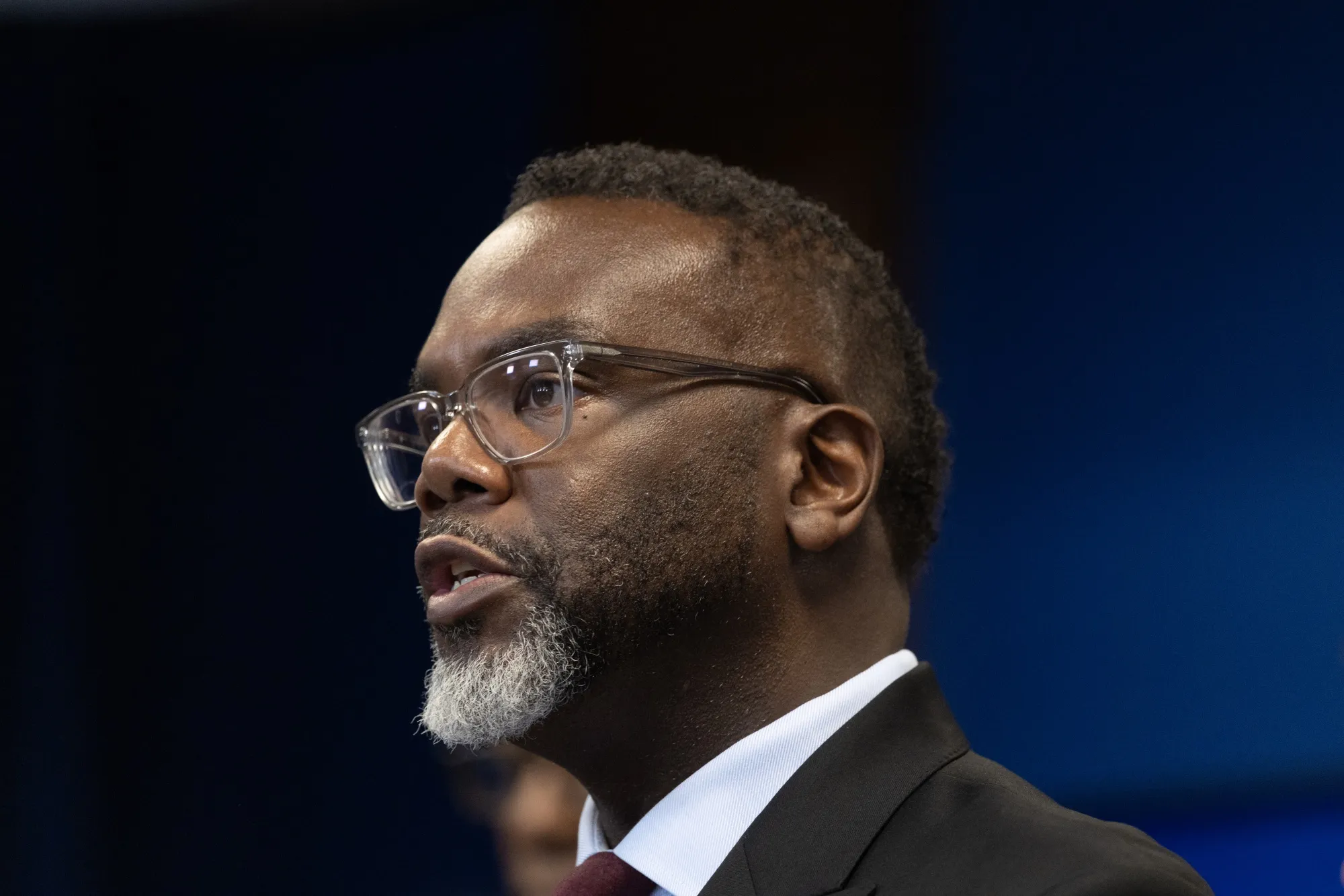 Chicago Mayor Brandon Johnson