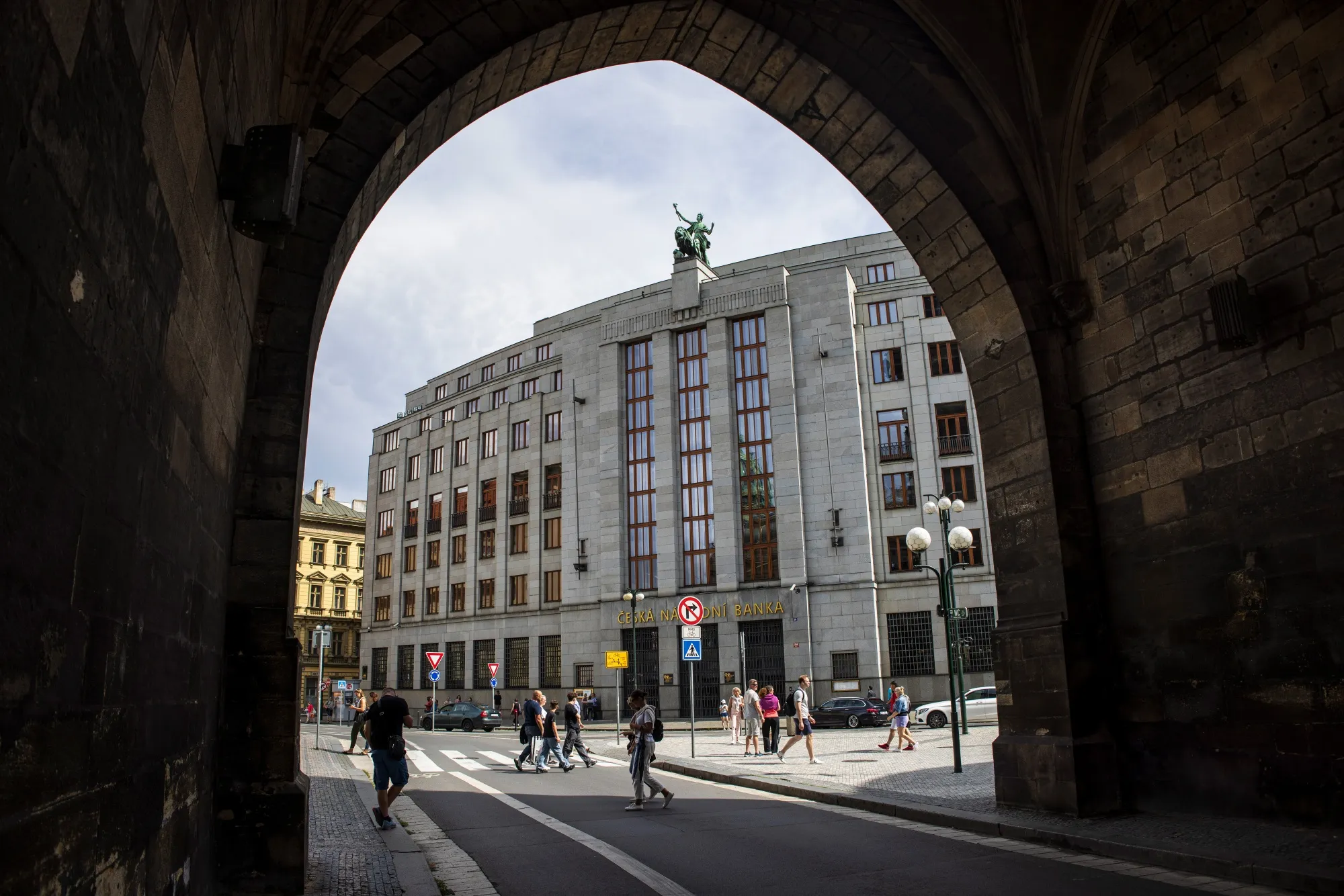 Czech Central Bank Posts $3.5 Billion Loss on Stronger Koruna - Bloomberg