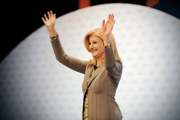 Arianna Huffington in Johannesburg on Oct. 4, 2013