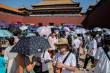 Tourists in Beijing as China's Domestic Tourism to Hit 90% of Pre-Covid Levels in 2023