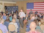 McCormick at a rally in Pittsburgh with Sarah Huckabee Sanders on March 30. 