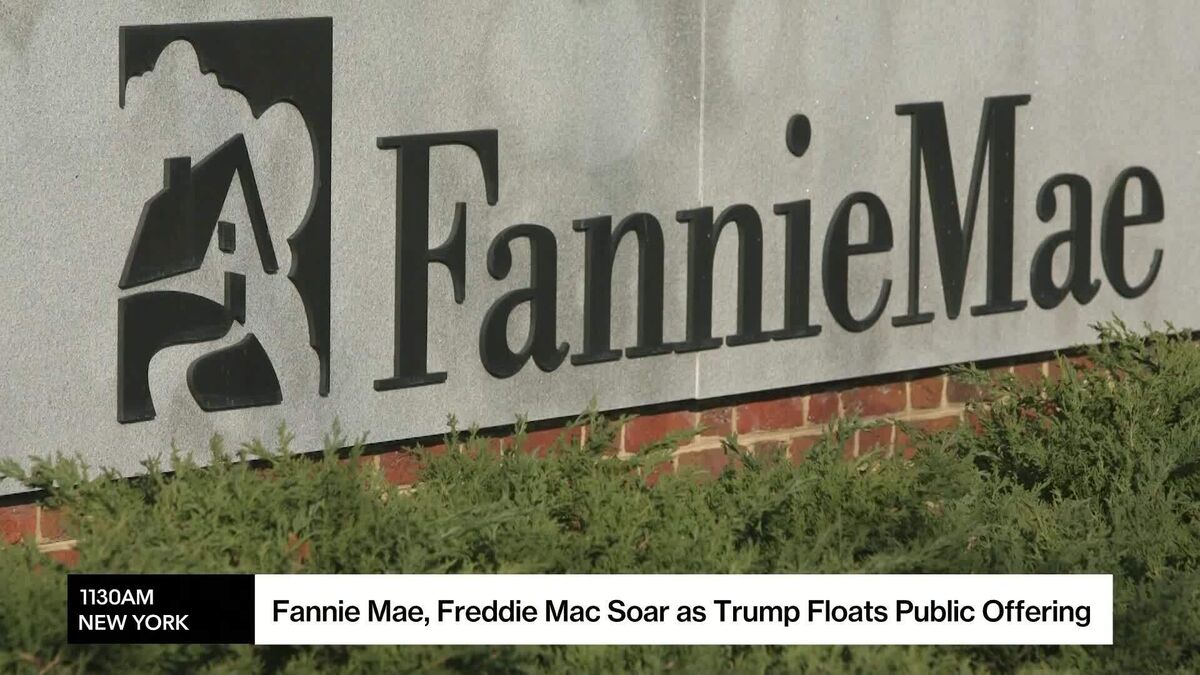 Trump Floats Public Offering For Fannie Mae, Freddie Mac Trump Floats Public Offering For Fannie Mae, Freddie Mac