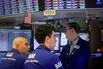 Traders On The Floor Of The New York Stock Exchange As S&P 500 Holds At Record