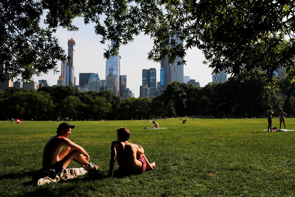 Central Park, New York. Nationwide, parks and recreation are the top priority for mayors.