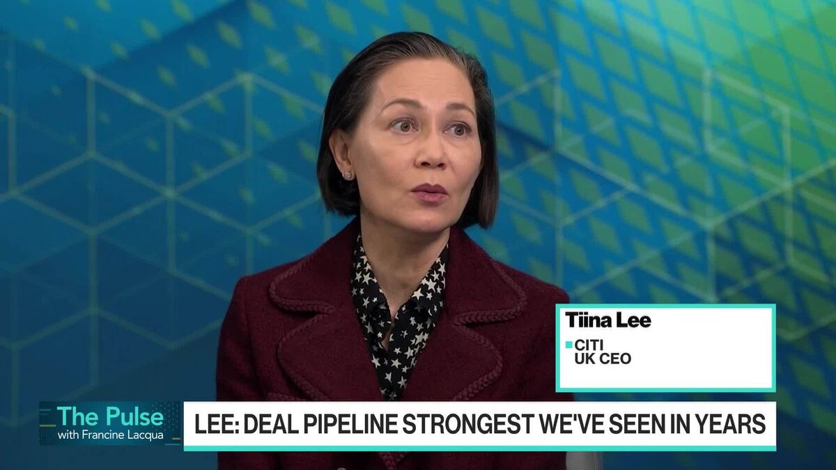 Citigroup UK Boss on Strong Deals Pipeline