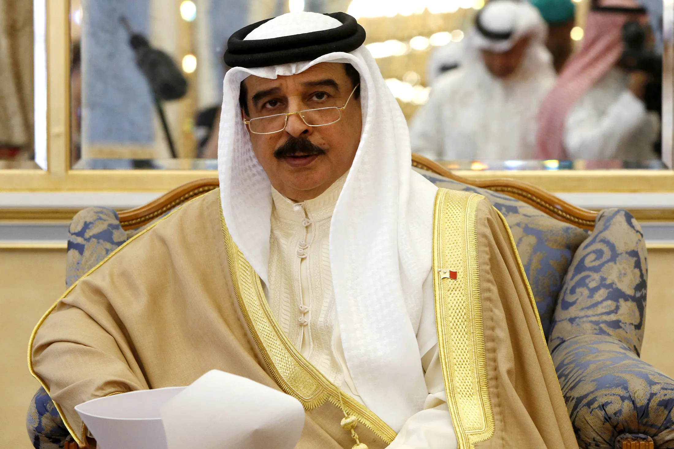 Bahrain's King Hamad bin Issa al-Khalifa&nbsp;