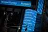 Morgan Stanley digital signage is displayed on the exterior of the company's headquarters in New York, U.S., on Friday, Oct. 7, 2016. Morgan Stanley is scheduled to release earnings figures on October 19.
