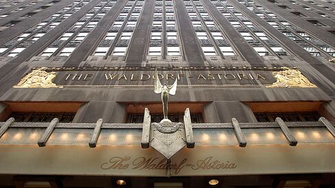 The Waldorf Astoria.