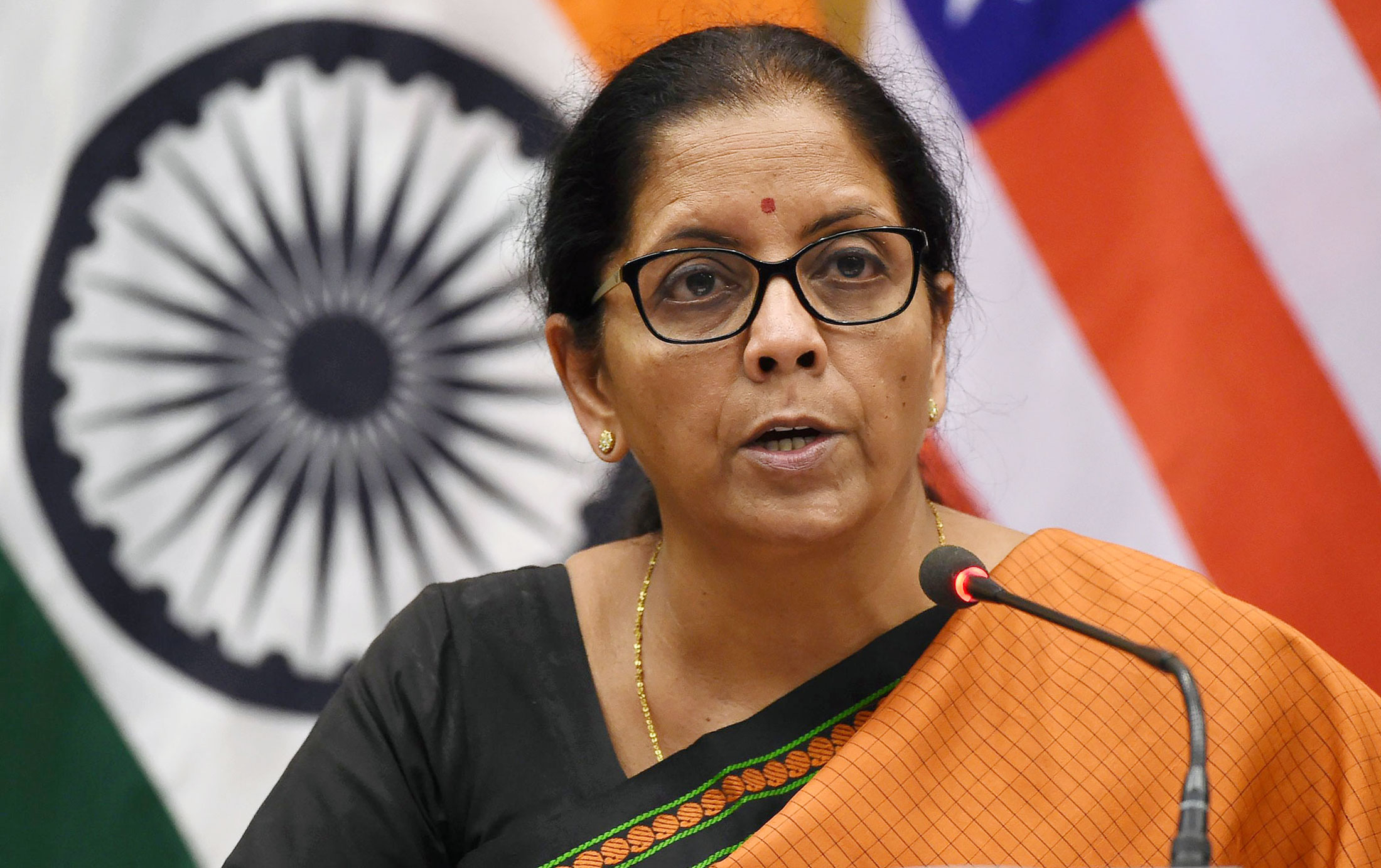 What India Finance Minister Nirmala Sitharaman Tweets About Bloomberg