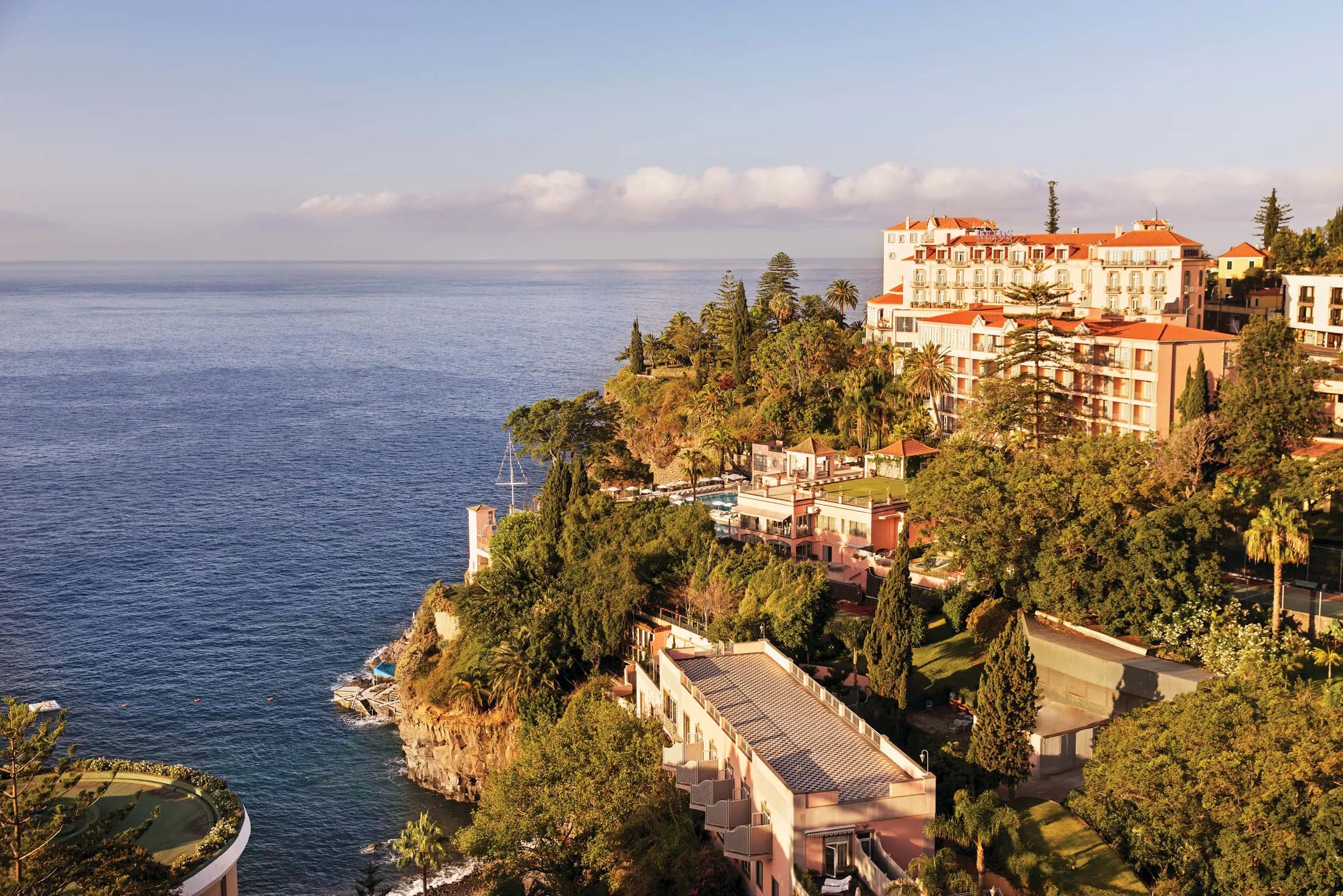 Reid’s Palace hotel in Funchal.