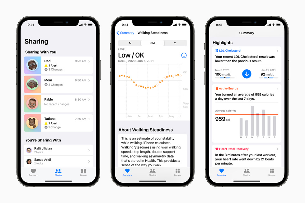 Apple unveils large-scale research studies tracking activity