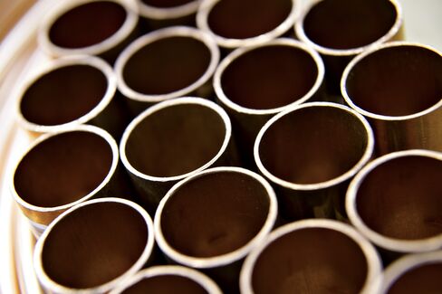 Copper Seen Rising 18% on Biggest Mine Shortages Seven Years