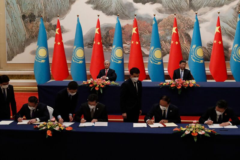 CHINA-KAZAKHSTAN-DIPLOMACY